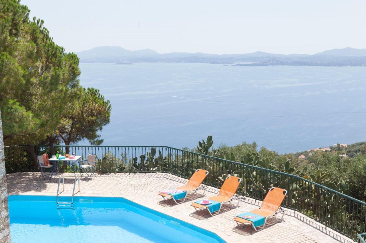 Villa Lithari, Nissaki, Corfu Vigglatouri Bagian luar foto